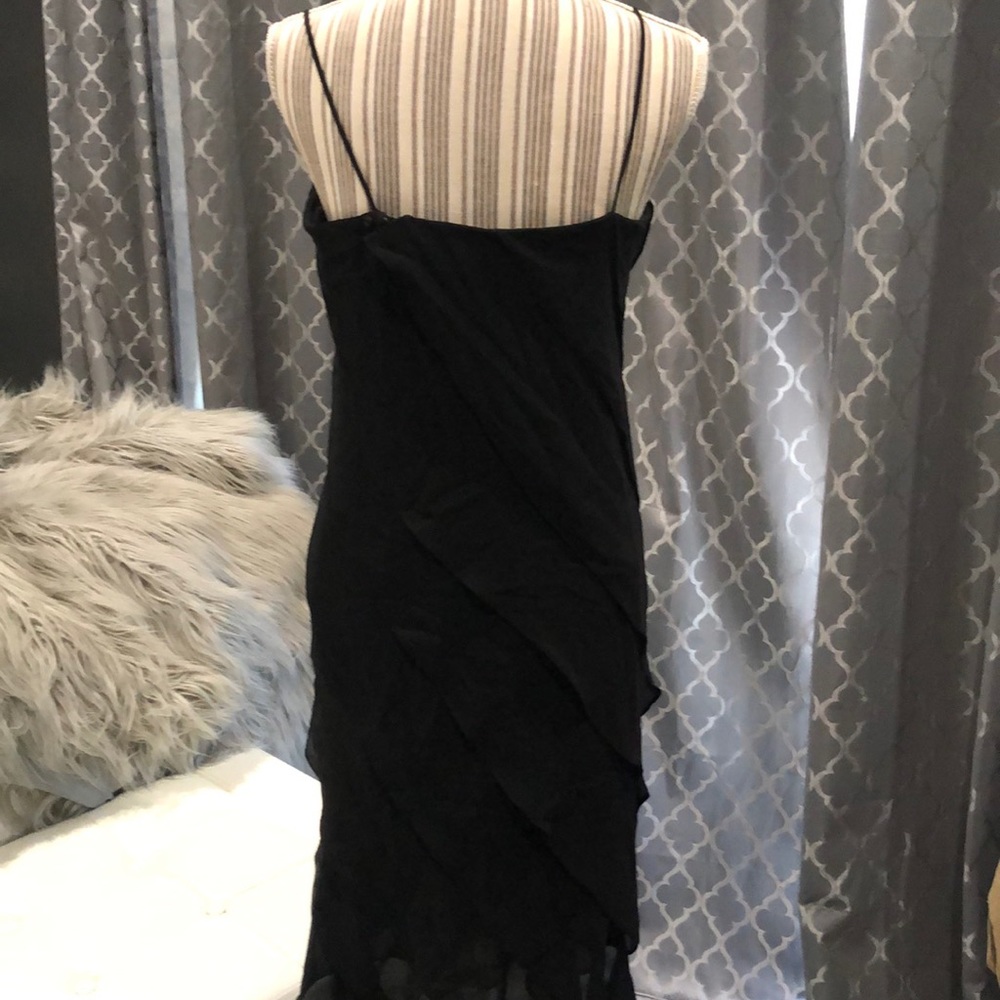 Spaghetti strap black dress - Picture 6 of 11